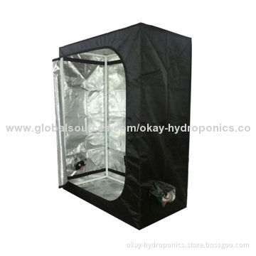 Hydroponics grow tent, sized 120 x 60 x 150cm